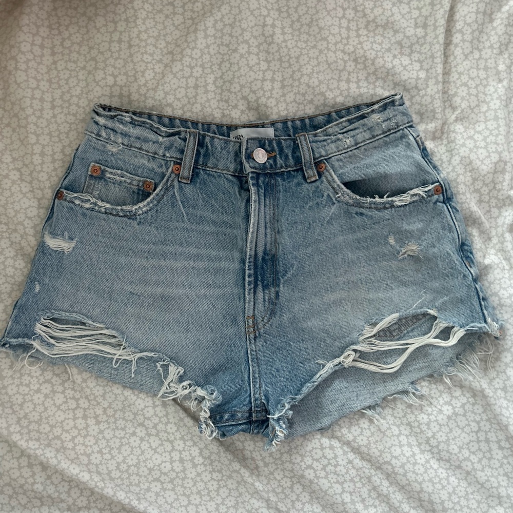 ZARA DENIM SHORTS